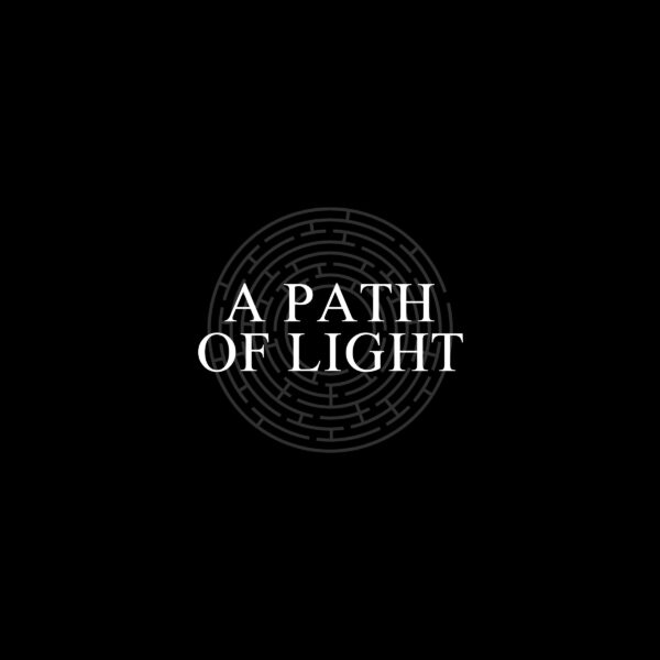 A Path of Light — Indices Parfums, visuel typographique sur fond noir.
