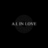 A.I. in Love — Indices Parfums, visuel typographique sur fond noir.