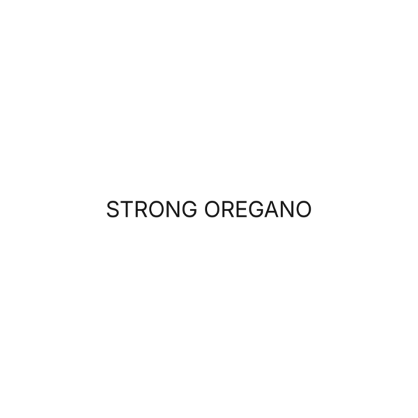 Strong oregano
