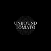 Unbound Tomato — Indices Parfums, visuel typographique sur fond noir.